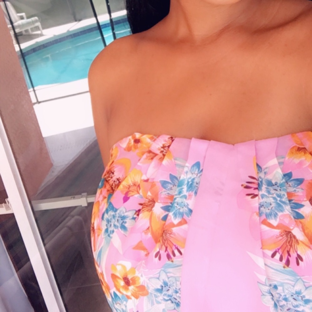 Hawaii maxi tube dress